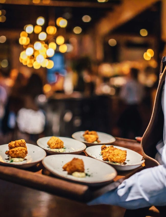 Luxury hotels of the world, F&B, Boutique hotel, food in a plate